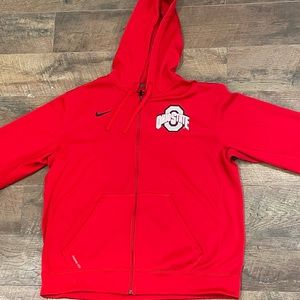 Nike Ohio State Buckeyes Zip Up Hoodie